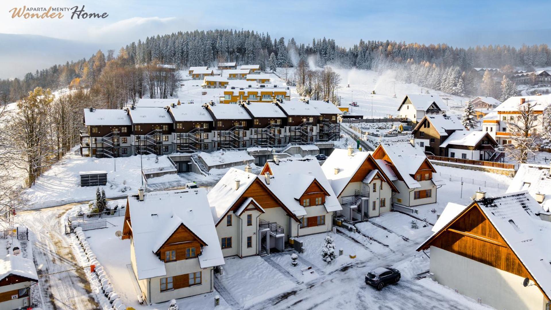 Wonder Home - Apartamenty Residence Karpacz Blisko Stoku Narciarskiego, Z Balkonami I Parkingiem 外观 照片
